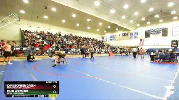 138 lbs Cons. Round 2 - Christopher Green, Bear Wrestling Academy vs Cash Wiemero, Royal High School