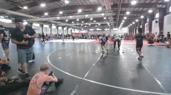 120 lbs Round 2 (8 Team) - Taysean Giles, Mat Assassins Gray vs Luca Galietti, Steel Valley Renegades