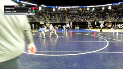 118 lbs Round Of 32 - Carly Bair, Bellefonte vs Teagan Zola, Hempfield Area