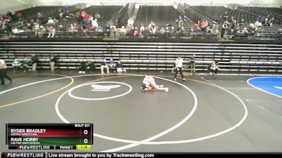 109 lbs 3rd Place Match - Ryder Bradley, Uintah Wrestling vs Rave Morby, Layton High School