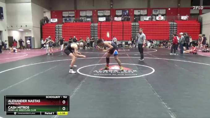 152 lbs 1st Place Match Alexander Nastas Alpha Elite vs Cash Mitros Ironclad Wrestling Club