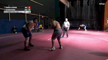 285 lbs Cons. Round 3 - Jayden Dunn, Waterloo East vs Aurick Casper, Crestwood, Cresco