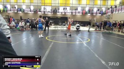 132 lbs Quarterfinal - Rowdy Neighbor, Big Game Wrestling Club vs Jason Eastman, Iowa