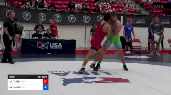 87 kg Final - Antony Tuttle, Pinnacle Wrestling Club vs Nick Nosler, Southern Illinois Regional Training Center