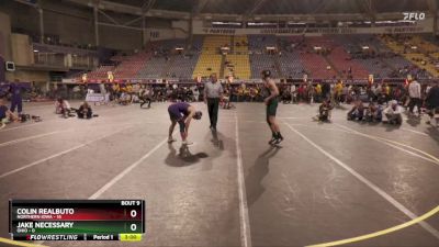 149 lbs Quarters & 1st Wb (16 Team) - Colin Realbuto, Northern Iowa vs Jake Necessary, Ohio