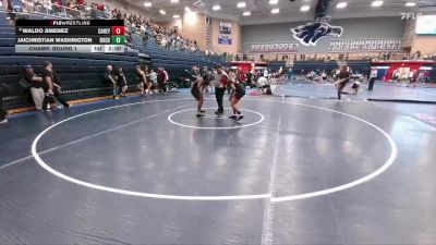 175 lbs Champ. Round 1 - Waldo Jimenez, Conroe Caney Creek vs Jaichristian Washington, Rockwall