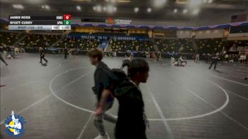 215 lbs 21st Place Match - James Ross, Brown Deer/Messmer/Shorewood vs Wyatt Curry, Apple Valley