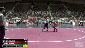 6A 132 lbs Cons. Round 3 - Jermey Beamon, Park Crossing High School vs Ernest Frowner, Saraland