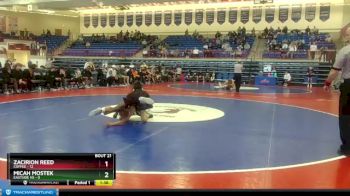 106 lbs 2nd Wrestleback (16 Team) - Micah Mostek, Eastside Hs vs Zacirion Reed, Coffee