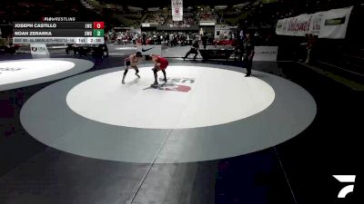 Champ. Round 1 - Joseph Castillo, Legacy Wrestling Center vs Noah Zerarka, Cardinal Wrestling Club