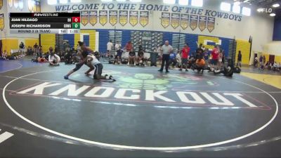 157 lbs Round 2 (8 Team) - Juan Hildago, Black Hive vs Joseph Richardson, Cocoa Beach WC