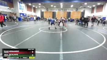 157 lbs Cons. Round 2 - Elias Hernandez, Walnut vs Saul Escalante, Great Oaks