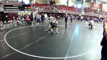 110 lbs Champ. Round 2 - Yerik Mazariegos, Warrior Wrestling Academy vs Tayten McKenzie, Syracuse Mat Club