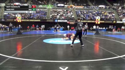 149 lbs Quarterfinal - Nate Fitt, Coast Guard vs Matt Randolph, Augsburg