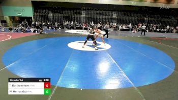 150 lbs Round Of 64 - Thomas Bartholomew, American Fork vs William Hernandez, Foothill (Palo Cedro)