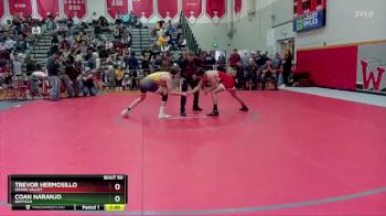 138 lbs Champ. Round 1 - Trevor Hermosillo, Grand Valley vs Coan Naranjo, Bayfield