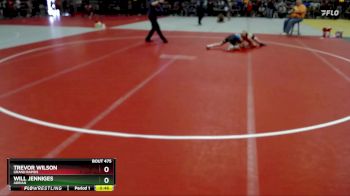 93 lbs Quarterfinal - Trevor Wilson, Grand Rapids vs Will Jenniges, Adrian
