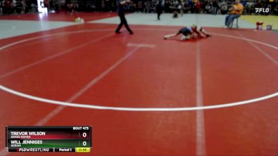 93 lbs Quarterfinal - Trevor Wilson, Grand Rapids vs Will Jenniges, Adrian
