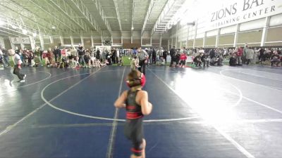 49 lbs Champ. Round 2 - Morgan Merkley, Uintah Wrestling vs Emmett Smith, Warrior Wrestling Club