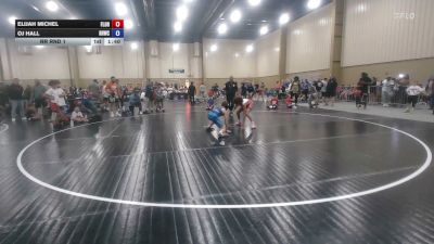 96 lbs Rr Rnd 1 - Elijah Michel, Florida City Razorbacks vs OJ Hall, Richmond Hill Wrestling Club