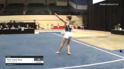 Peter Davis-Ross - Floor, Central Coast CA - 2021 USA Gymnastics Development Program National Championships