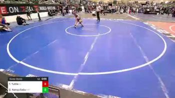 60 lbs Consolation - Tyler Tuttle, Nevada Elite vs Quincy Nanquilada, Mat Demon Wrestling Club