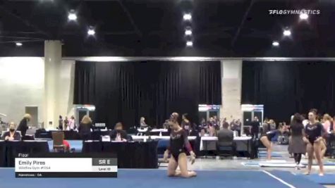 Emily Pires - Floor, Wildfire Gym #1154 - 2021 USA Gymnastics Development Program National Championships
