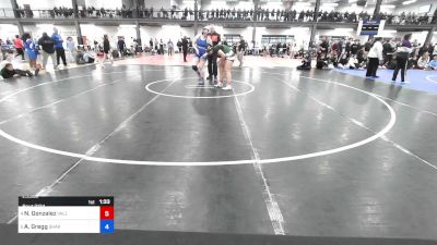 235 lbs Consolation - Naomi Gonzalez, Valley Stream North vs Ava Gregg, Shaker