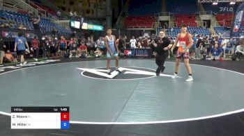 145 lbs Quarters - Zeno Moore, Florida vs Melvin Miller, Pennsylvania