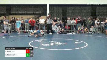 101 lbs Quarterfinal - Cooper Rowe, Rampage ES vs Cade McDowell, ICWL ES