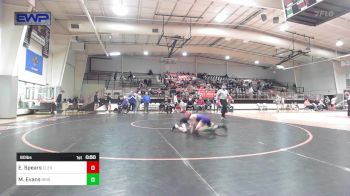 80 lbs Consolation - Elijah Spears, Cleveland Public Schools vs Miles Evans, Bristow High School