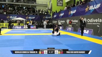 Pablo Dos Santos Marquez vs Nerivaldo Kirmse Da Trindade Jr. 2026 European Jiu-Jitsu IBJJF Championship