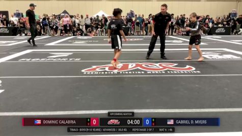 Dominic Calabria vs Gabriel D. Myers 2025 ADCC Orlando Open/Youth Trials