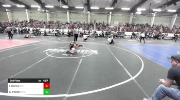 66 lbs 2nd Place - Ivan Garcia, Top Rank vs Connor Moody, Athlos Wrestling