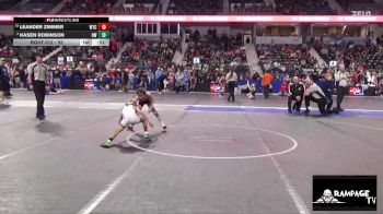 55 lbs Cons. Semi - Leander Zimmer, WTC vs Kasen Robinson, Holcomb WC