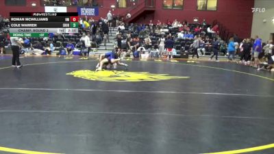 133 lbs Champ. Round 2 - Roman McWilliams, Montevallo vs Cole Warren, Shorter