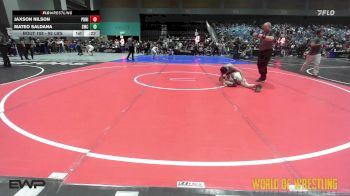 92 lbs Consi Of 8 #1 - Jaxson Nilson, Punisher Wrestling Company vs Mateo Saldana, Sonoma Wrestling Club
