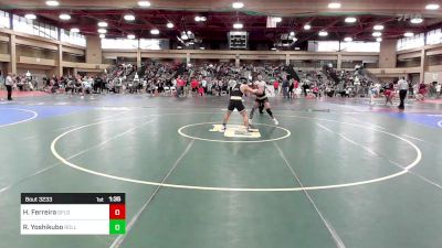 190 lbs Consi Of 8 #2 - Haniel Ferreira, Garfield vs Ren Yoshikubo, River Dell