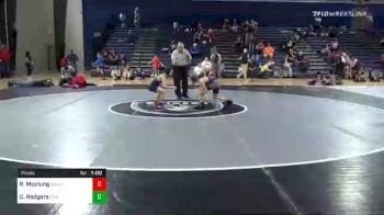 85 lbs Final - Rush Mcclung, Social Circle USA Takedown vs Calvin Rodgers, Troup Youth Wrestling