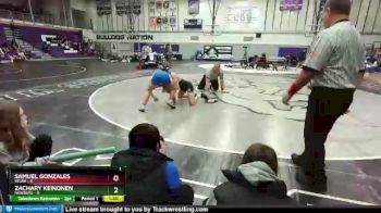 132 lbs Placement Matches (32 Team) - Zachary Keinonen, Newberg vs Samuel Gonzales, Selah