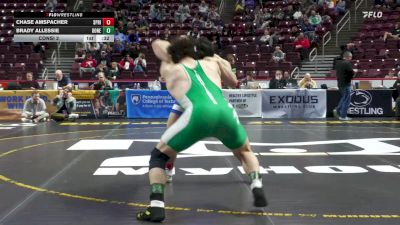 172 lbs Consi 2 - Chase Amspacher, Spring Grove vs Brady Allessie, Donegal