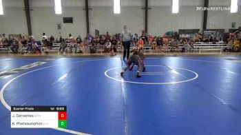 49 lbs Quarterfinal - Joseph Cervantes, Dethrone vs Kendrick Phetxoumphone, Team Valley