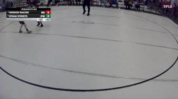 15 lbs 1st Place Match - Ethan Streets, Ogallala Youth Wrestling Club vs Hudson Walter, Waverly Wrestling Club
