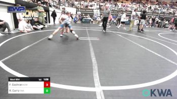 92-96 lbs Quarterfinal - Fletcher Cochran, Team Nomad vs Rylan Curry, Shelton Wrestling Academy