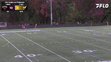 Replay: AIC vs Brown | Oct 13 @ 12 PM