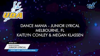 Dance Mania - Junior Lyrical [2025 Junior - Contemporary/Lyrical Day 1] 2025 UCA & UDA All Star National Championship