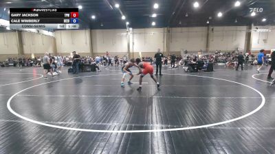 132 lbs Consolation - Gary Jackson, Team Phoenix vs Cale Wimberly, Beebe Trained
