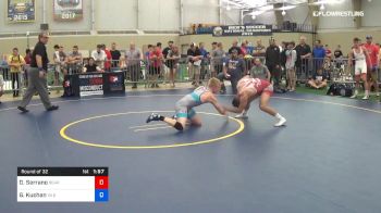 60 kg Round Of 32 - Dominick Serrano, Bear Cave Wrestling Club vs Garrett Kuchan, VA Elite