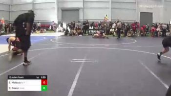 170 lbs Quarterfinal - Shin Matsuo, PQ Pinners vs Bryan Saenz, Team Adrenaline