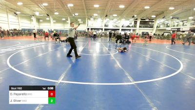 48 lbs Consi Of 8 #2 - Dominic Paparello, Bristol CT vs Jace Oliver, Warwick PAL